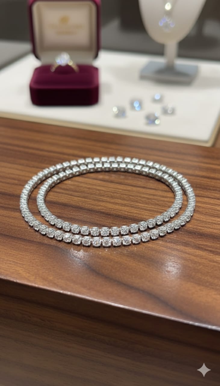 Shimmering Diamond Bracelet