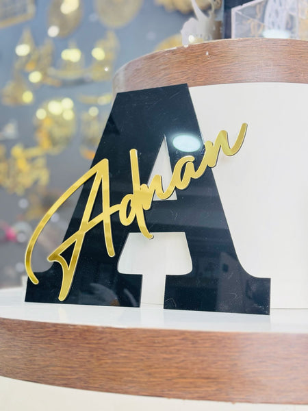 Signature Name Display