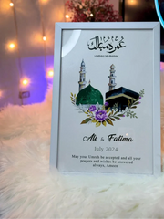 Umrah Mubarak Frame