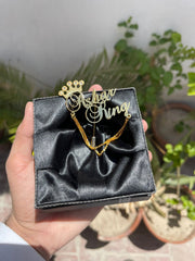 Customize Name Coat Pin