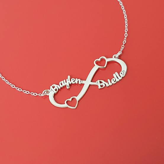 Customize Name infinity sign Necklace