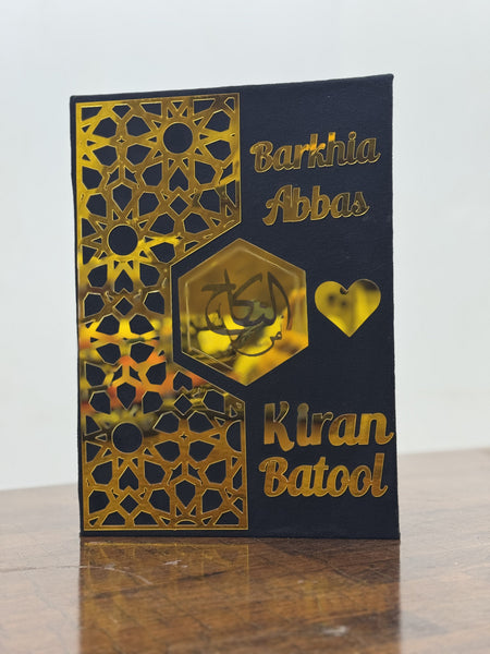 Nikkah Booklet | Black