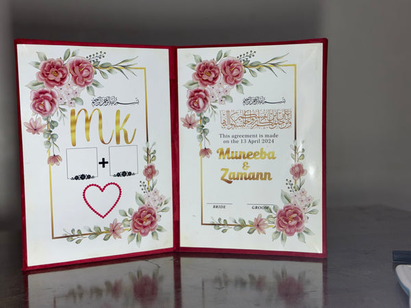 Nikkah Booklet | RED