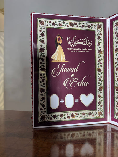Nikkah Booklet | FANCY RED