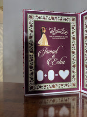 Nikkah Booklet | FANCY RED