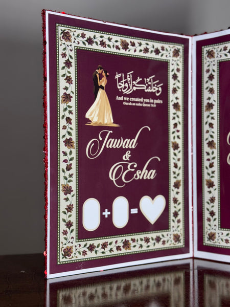 Nikkah Booklet | FANCY RED