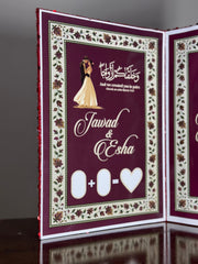 Nikkah Booklet | FANCY RED