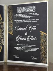 Nikkah Booklet | off-White