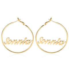 Personalized Customize Name Earrings