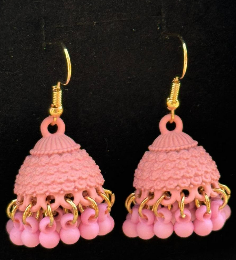 𝗣𝗶𝗻𝗸 𝗠𝗮𝘁𝘁𝗲 𝗝𝗵𝘂𝗺𝗸𝗮 𝗘𝗮𝗿𝗿𝗶𝗻𝗴𝘀 𝘄𝗶𝘁𝗵 𝗕𝗲𝗮𝗱𝗲𝗱 𝗗𝗮𝗻𝗴𝗹𝗲𝗿𝘀