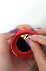 Initial Letter Ring ( Adjustable Size )