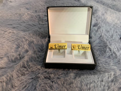 Crown Engraved Cufflinks